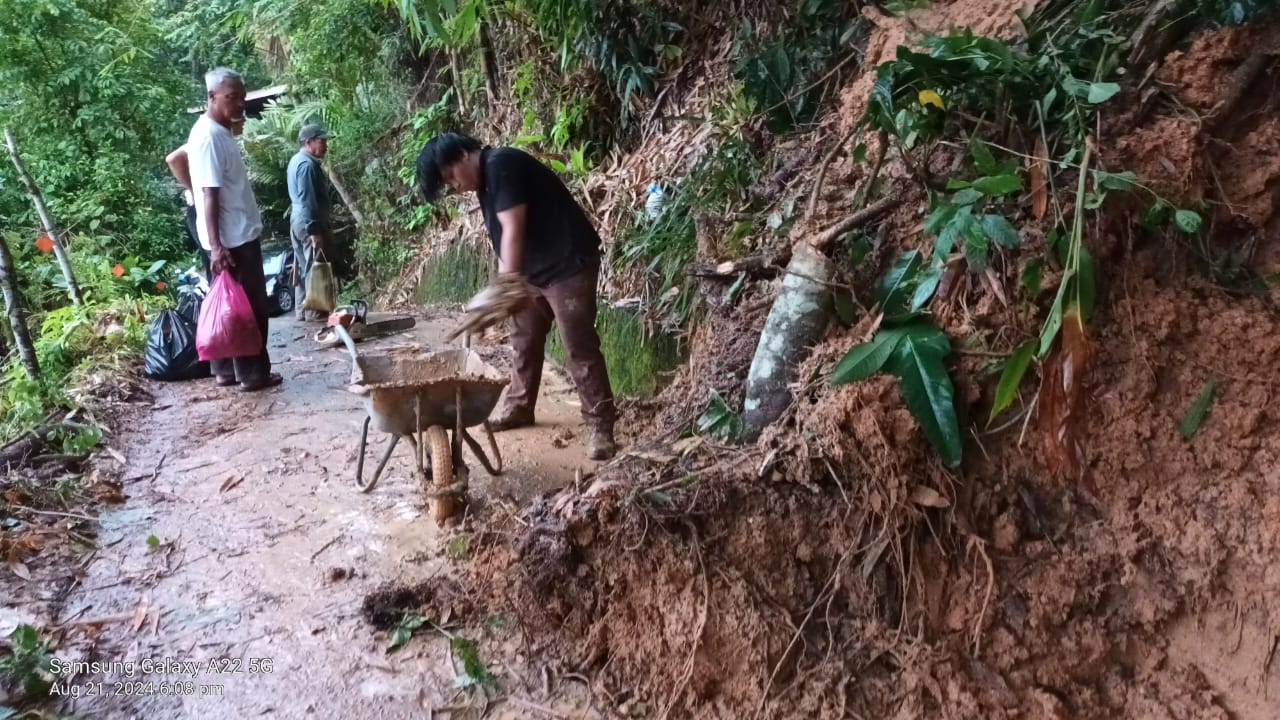 Bahaya Tanah Runtuh di Putatan.